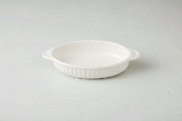【まとめ買い10個セット品】和食器 白舟形 グラタン 37Y418-23 まごころ第37集 【キャンセル/返品不可】【厨房館】