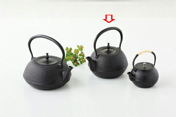 和食器 鉄瓶 丸南部アラレ 37K444-16 まごころ第37集 【キャンセル/返品不可】【厨房館】 14,973円