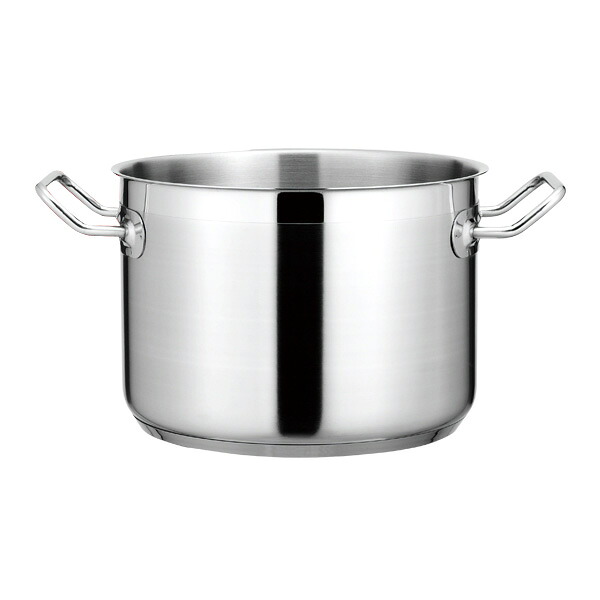 KYS NEWPRO IH半寸胴鍋(蓋無) 34cm【厨房館】|業務用厨房機器の飲食店厨房館