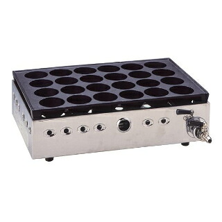 たこ焼器　Y-20B　大玉　LP 山金 【たこ焼き器 たこ焼き機 たこ焼台 タコ焼き機 たこやき器 ガス式 焼き台】【厨房館】 11,467円