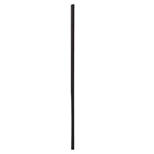 【まとめ買い10個仕掛ける品】鉄条仕合わせ 黒いこと 極点(φ25.4粍) H180糎手合い 2本 61-64-2-2 【バス発着場器具 ダイアログボックス 見せびらかす 棚 バス発着場備え付け】【御厨子所館】