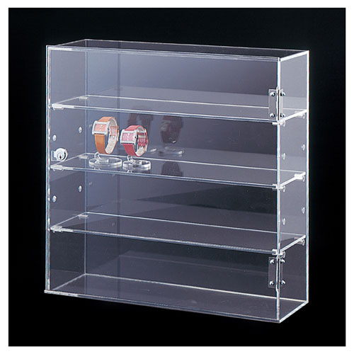 楽天市場】陳列ケース 片面上下引き戸付きW45cm 61-156-7-2 【 演出