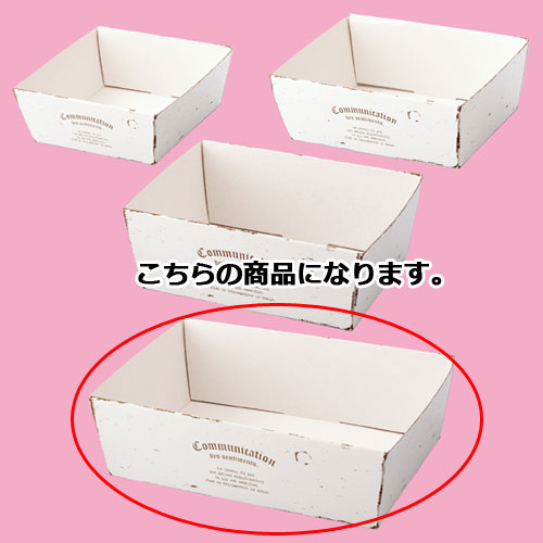【まとめ買い10個セット品】ペーパートレー 24(22)×17.5(15.5)×7 10枚 61-284-12-4 【店舗什器 小物 ディスプレー ギフト ラッピング 包装紙 袋 消耗品 店舗備品】【厨房館】