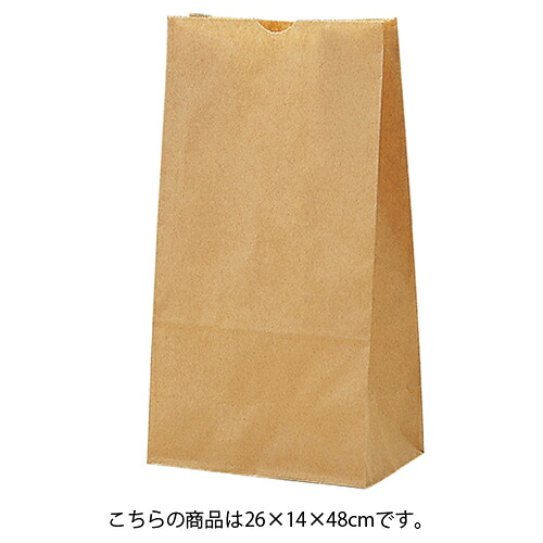 茶無地 26×14×48 500枚 61-800-83-22 【店舗什器 小物 ディスプレー ギフト ラッピング 包装紙 袋 消耗品 店舗備品】【厨房館】