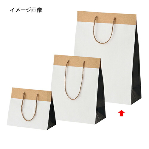 【まとめ買い10個セット品】クラフト ブラック 28×12×38 10枚 61-310-4-3 【店舗什器 小物 ディスプレー ギフト ラッピング 包装紙 袋 消耗品 店舗備品】【厨房館】