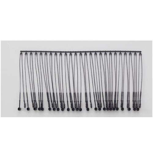【まとめ買い10個セット品】まつばロック 黒 1000本 61-245-11-2 【店舗什器 スーパー 値札 アパレルなど 店舗備品】【厨房館】|業務用厨房機器の飲食店厨房館