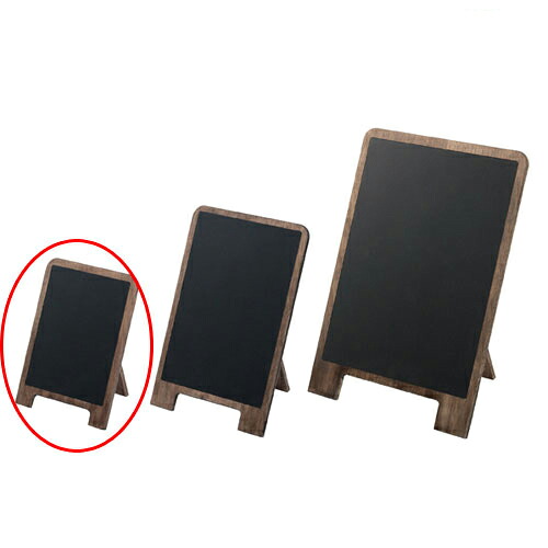 【まとめ買い10個セット品】アンティーク卓上ブラックボード A6 61-206-7-1 【店舗什器 パネル ディスプレー 棚 POP ポスター 店舗備品】【厨房館】