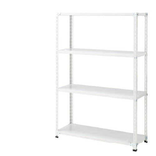 軽量ラック4段H180cm 70kg/段タイプ W122.5×D47.5cm 61-363-2-2 【店舗運営用品 在庫場用品 在庫ラック 軽量ラック4段 H180cm 70kg/段タイプ】店舗什器 ディスプレー マネキン 装飾品 販促用品 ハンガー ラッピング】【厨房館】