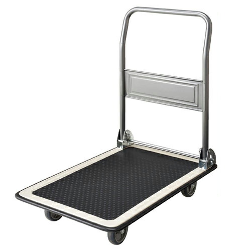【まとめ買い10個セット品】 折りたたみ式スチール製台車 150kg 61-365-1-1 【メーカー直送/代金引換決済不可】【店舗備品 店舗インテリア 店舗改装】【厨房館】