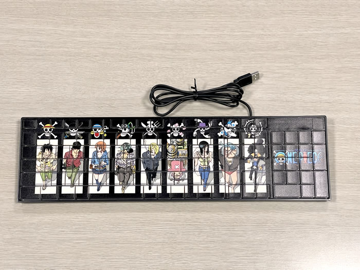 【中古】ONE PIECE Keyboard ワンピース USB キーボード画像