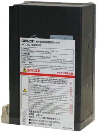 【マラソン期間中 P3倍】OMRON オムロン BYB50S ユーザ交換可能無停電電源装置 UPS バッテリ【代引不可】｜meidentsu shop