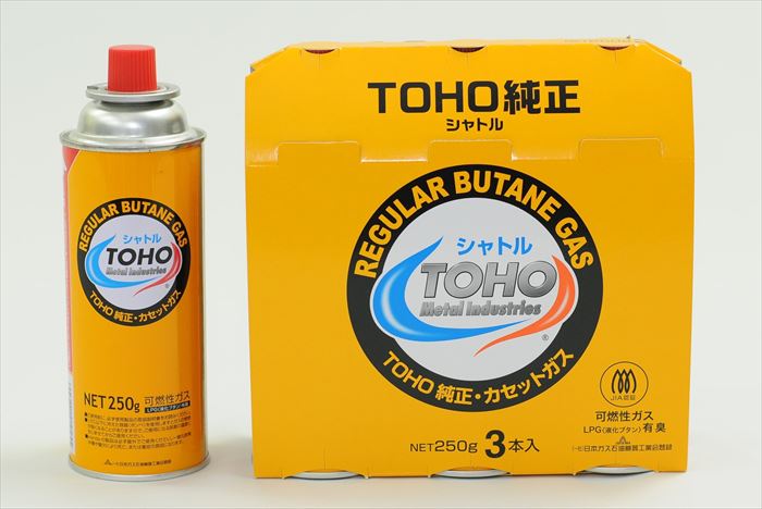 東邦金属工業 シャトルボンベ 36本入 #11512 HONDAガスパワー発電機エネポ用