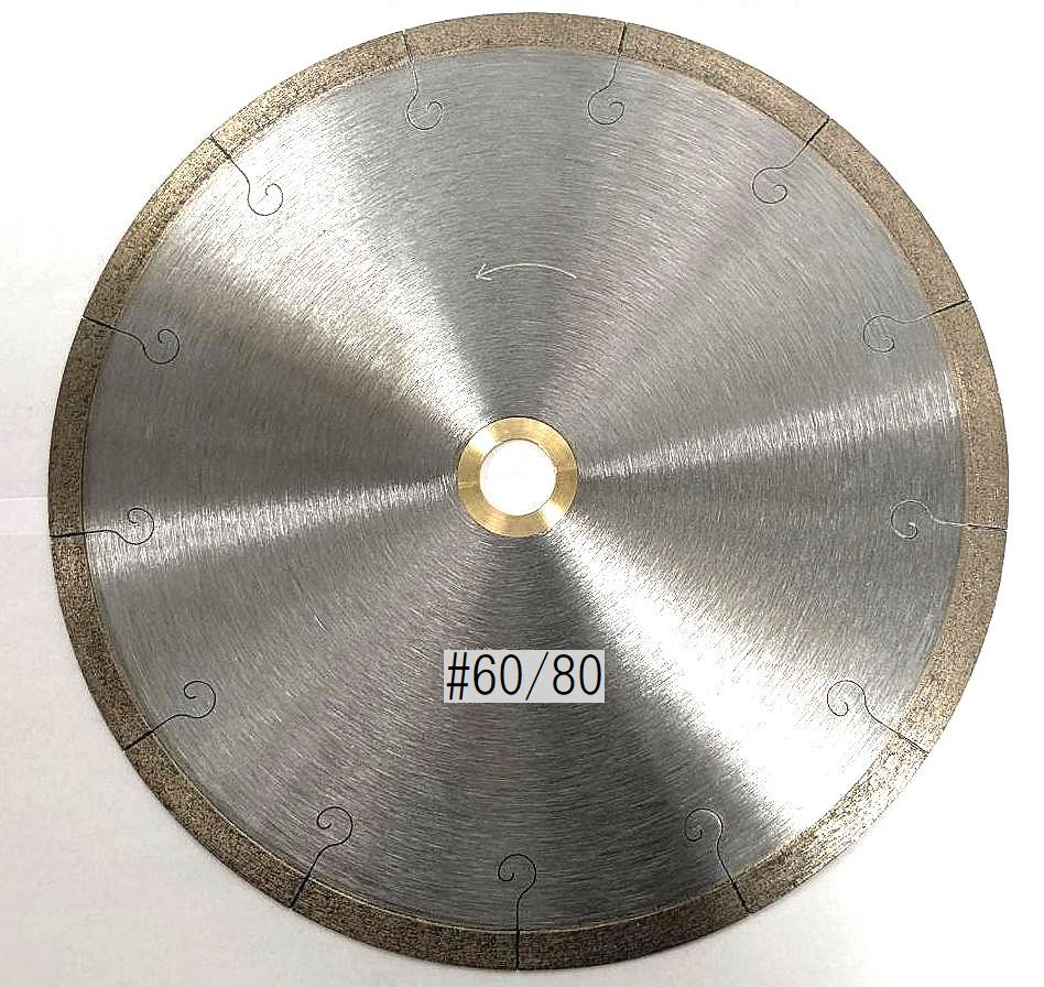 Φ200mmダイヤモンドリムカッター 粒度60/80 タイル用 湿式切断|メイハン