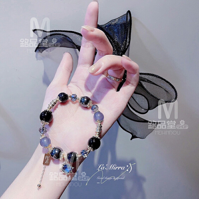 天然石 オブシディアン 黒曜石 S M ブレスレット レディース 腕輪 数珠 天然石ブレスレット パワーストーン アクセサリー クォーツ 記念日 誕生日プレゼント オブシディアンブレスレット お守り 金運財運 仕事運 恋愛 結婚 家庭円満 癒し 幸運 成功運 勝負運 家族運 厄除祈願｜銘品堂SHOP 8,745円