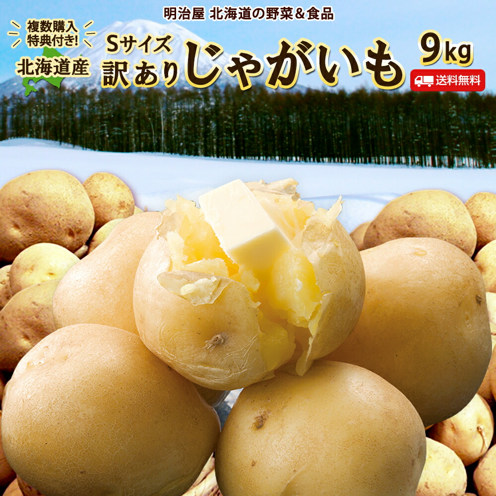 長野県産！　新じゃがいも　キタアカリ　24kg B級品　サイズ混同　送料込！ potato0704_01.jpg