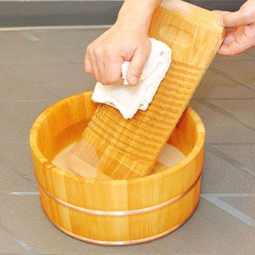 楽天市場】洗濯板（小サイズ・両面使用可能）木工職人の手作り