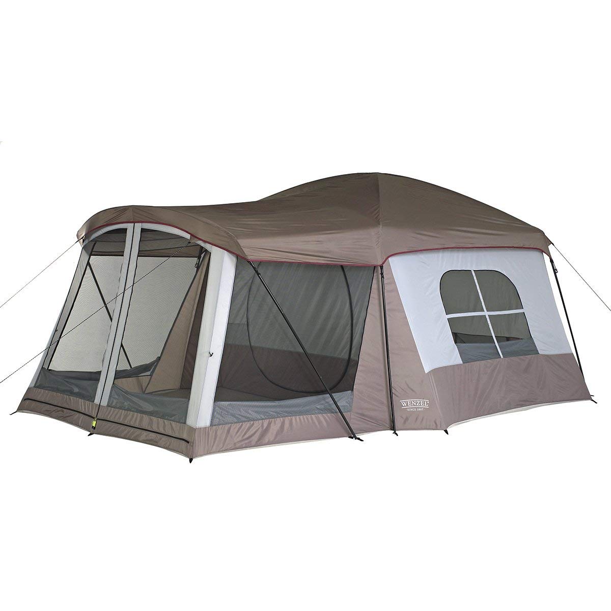 【楽天市場】Wenzel(ウェンゼル) Klondike (クロンダイク) 8人用 テント Grey/Taupe 家族で星空を楽しめます