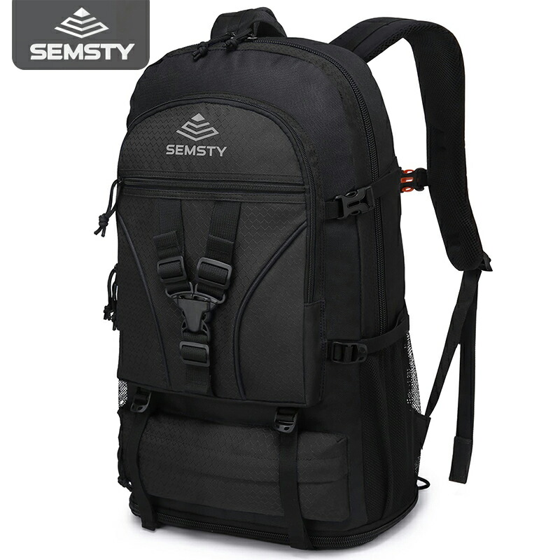 【楽天市場】【6%OFFクーポン⇒4691円】SEMSTY ハイキングバックパック リュック バックパック 登山バック 40L + 10L拡張