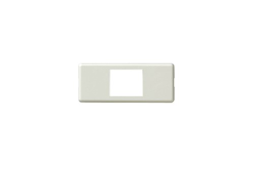 明工社 ML1808W ML家具・機器用器具プレートB形(1コ用)光沢仕上 プレート・ 家具・機器用配線器具