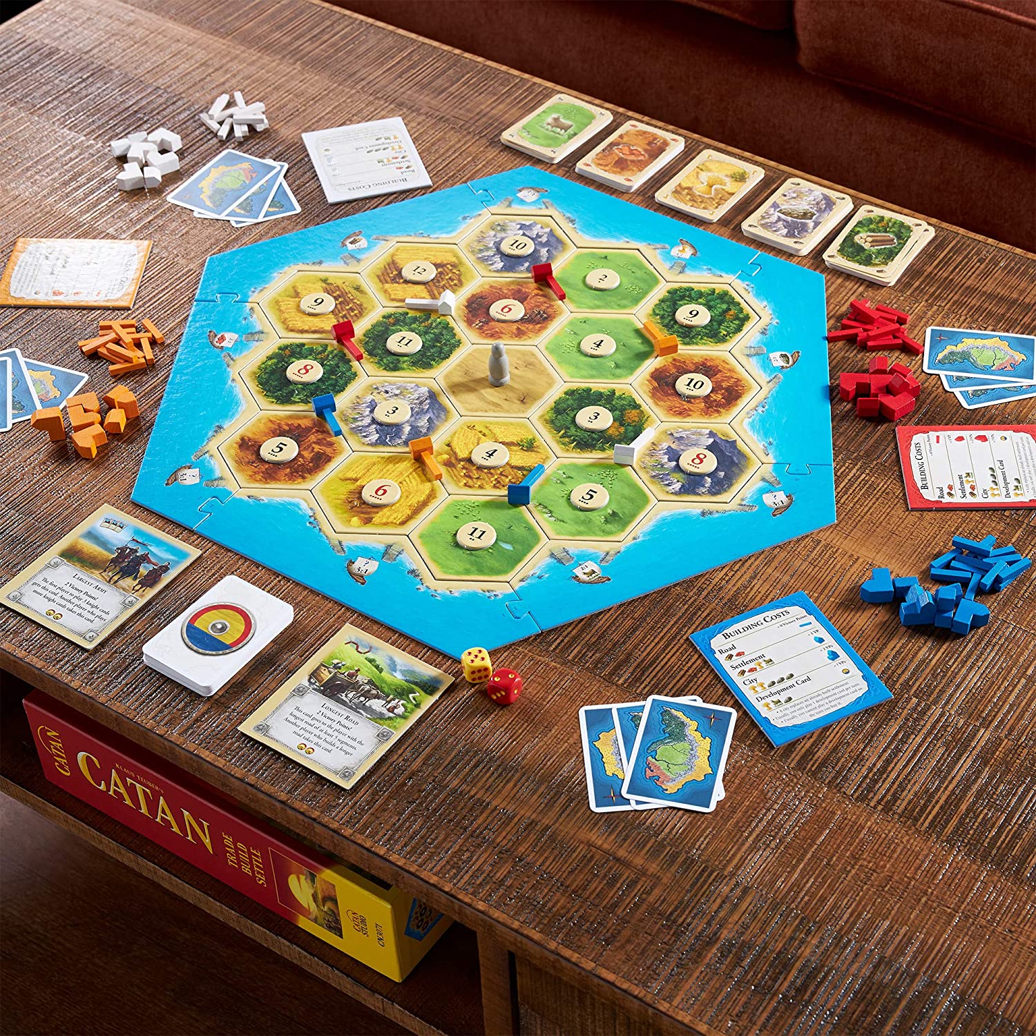 あすつく】 カタン スタンダード 英語版 2020年リニューアル版 ボードゲーム Catan Board Game 木製コマ  dagosanitarios.com.ar