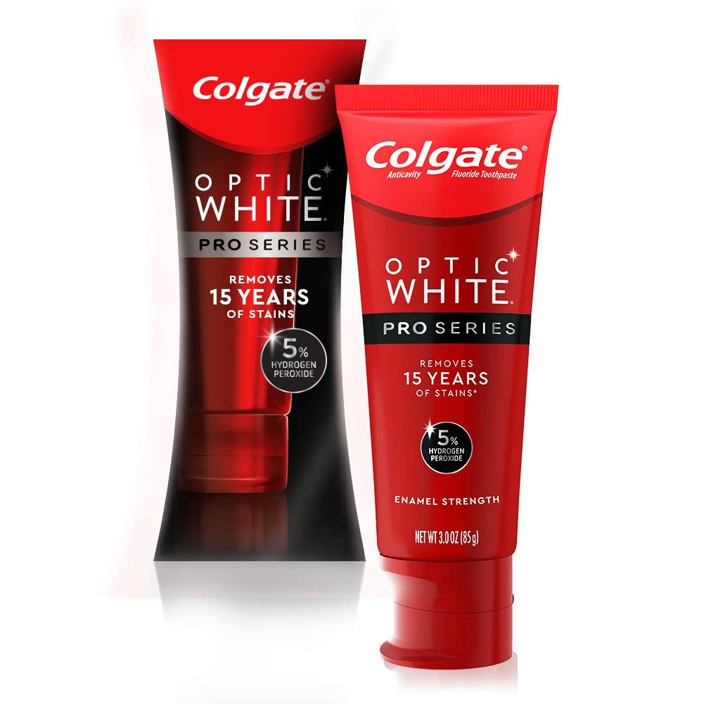 楽天市場】海外発送 Colgate Optic White Pro Enamel Strength