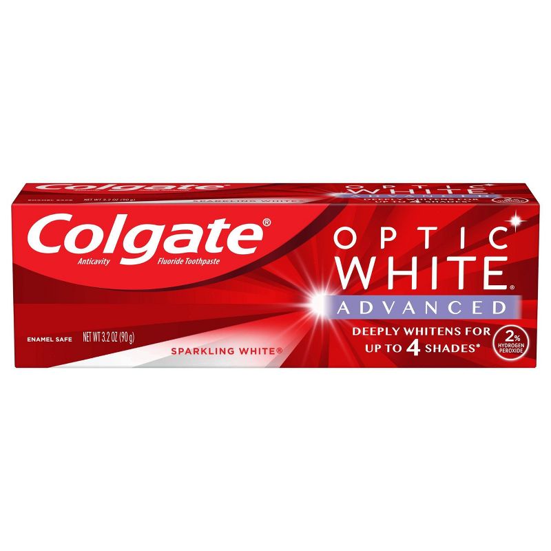 楽天市場】海外発送 Colgate OPTIC white Advanced Teeth Whitening