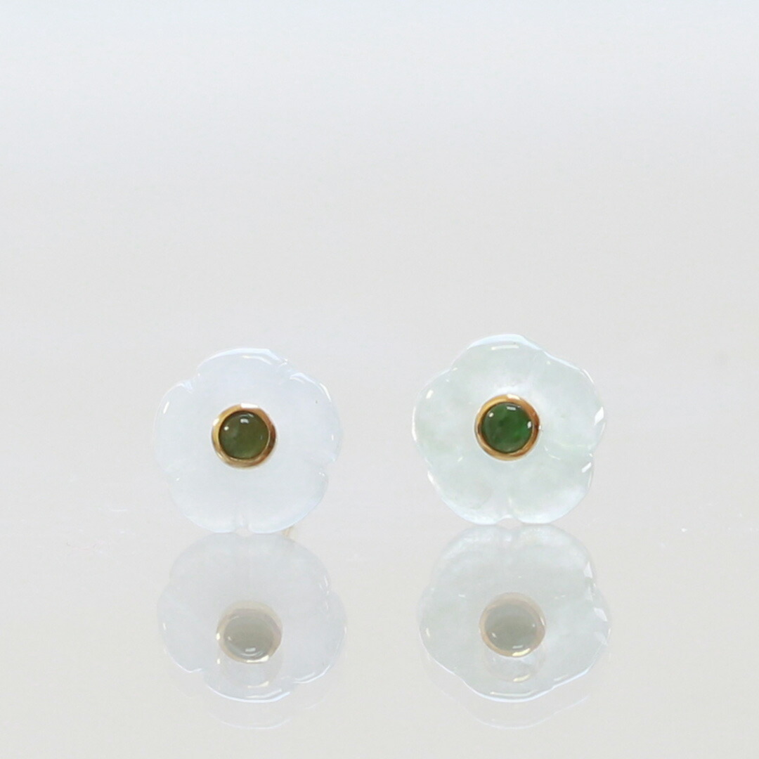 楽天市場】スタイリッシュ翡翠イヤーカフ【SV Jadeite ear cuff