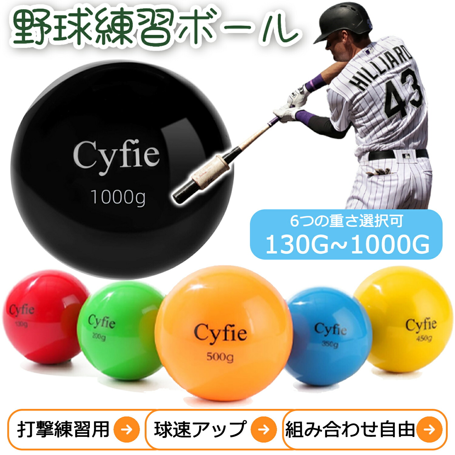 DRIVELINE プライオボール5個とゴールドステージバットのセット Amazon | Driveline Baseball プライオボール【5個セット】模倣