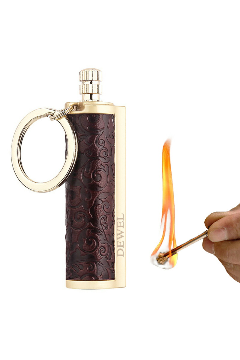 楽天市場 Dewel 灯油ライター オイルライター マッチ式 火打ち石付き 屋外キャンプハイキング 登山緊急サバイバル用 灯油無し Meisai Commerce