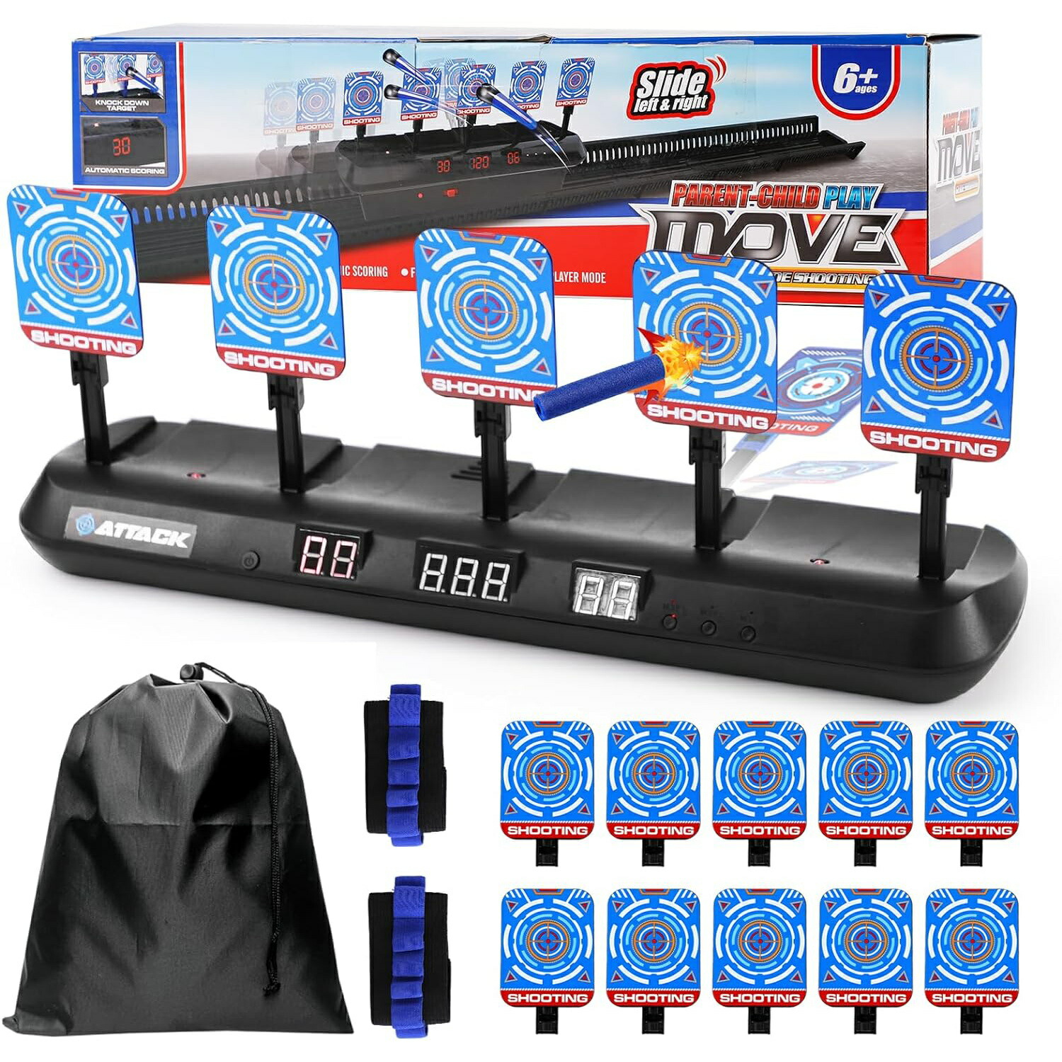 楽天市場】Cyfie 電子ターゲット 的あて シューティングターゲット