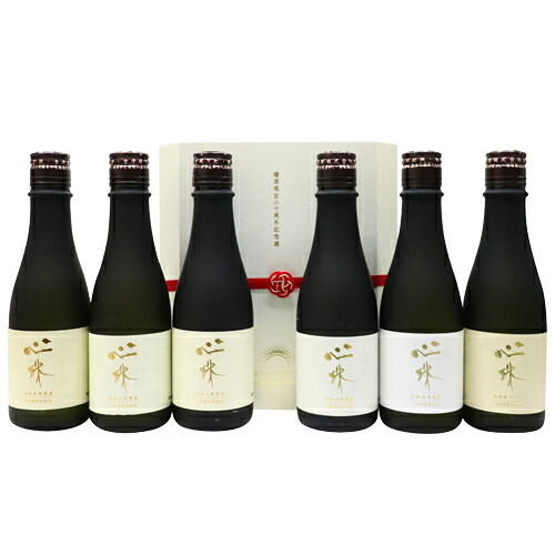 曙酒造創業百二十年周年記念酒 心珠 sinjyu 会津産亀の尾 純米大吟醸 300ml&times;6本入 トートバッグ付 天明 曙酒造 お中元ギフト｜銘酒本舗　IMANAKA SAKESHOP 10,296円