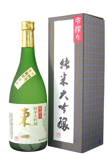楽天市場】東一 雫搾り 大吟醸 1800ml あづまいち しずくしぼり
