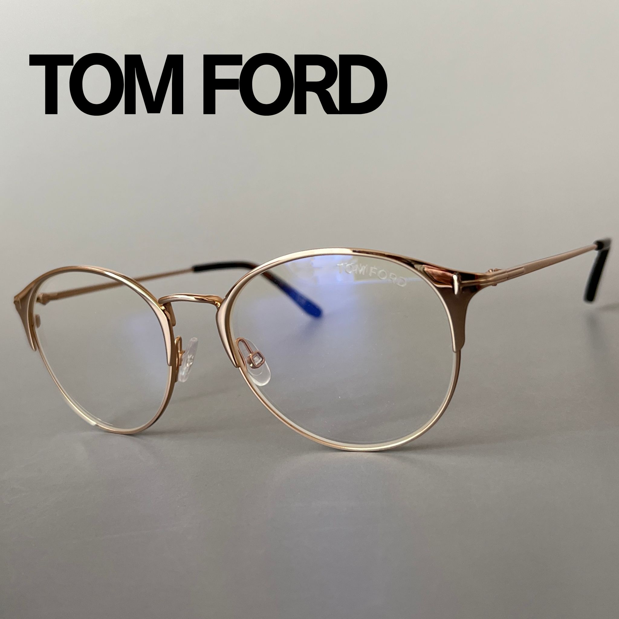 トムフォード メガネ アジアンフィット ウェリントン 金 クリア ゴールド 楽天市場】トムフォード メガネ FT5694 TOM FORD アジアンフィット