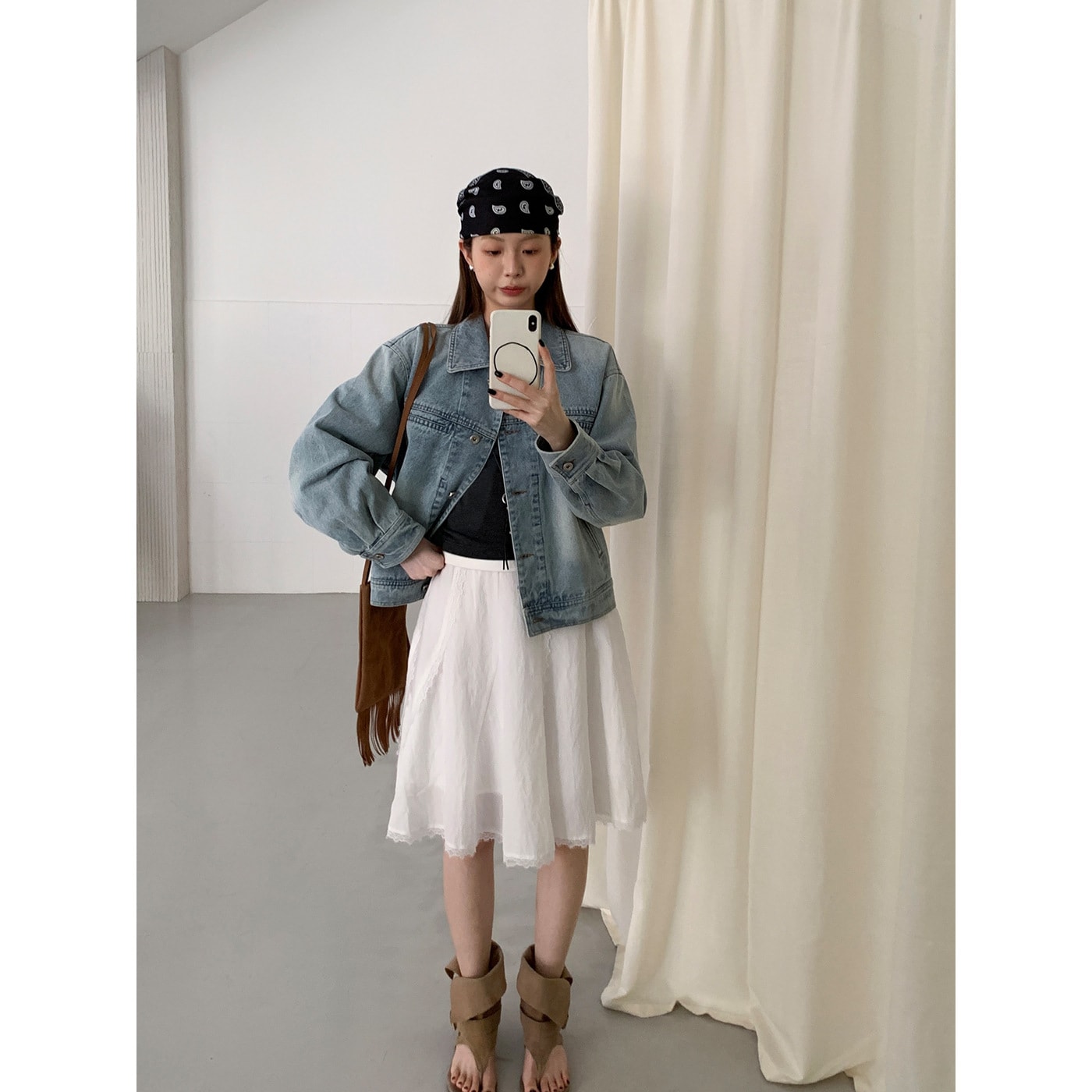 ジーンズ上衣 レディース Gジャン ヴィンテージ ウォッシュ製作 厚地の外套大きさ ゆったり 羽織り 烏兎 ライトアウター 落っこちる肩先 心地好い 上衣 もの柔らか ジーンズ 表どおり 抜け