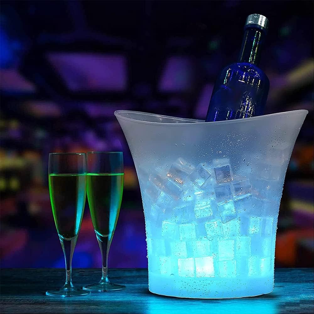 光る LED シャンパン ワインクーラー ペール 楽天市場】光る ワインクーラー 中型 丸型 台座付き 充電式