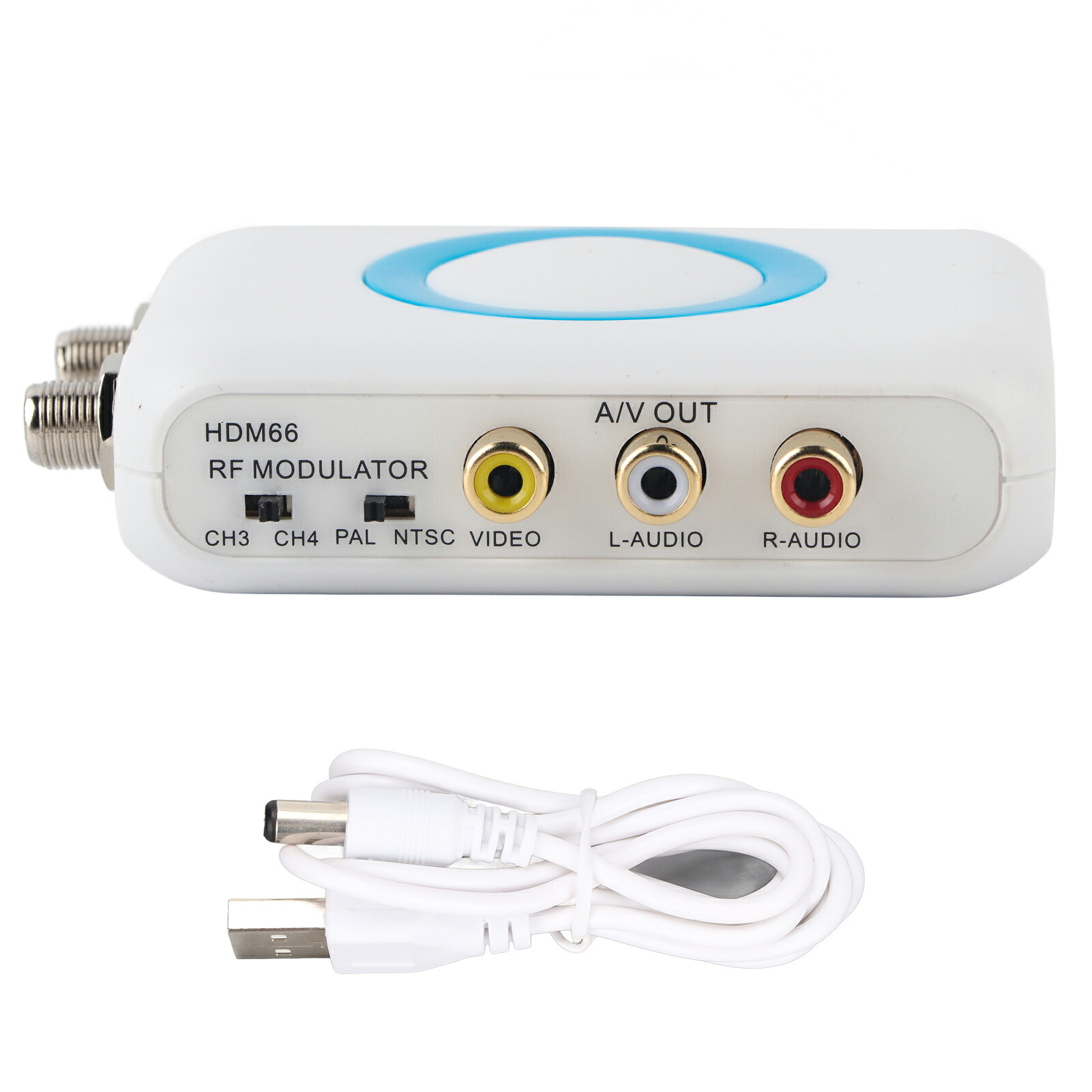 RF 변조기 HDM66 HD 변조기 지원 HDHOMERUN RF 변조기 TV 스위치 오디오 비디오