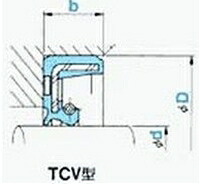 NOK オイルシール TCV406211F (AP2388F2) TCV型