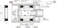 NOK パッキン UPH 310 340 22 (CU1773D0) 弁・極点消印両用パッキン UPH型