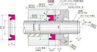 NOK パッキン IDI22024516 (FU1598F0) 極点消印専用パッキン IDI型