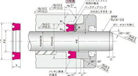 NOK パッキン UPI 224 249 18 (FU1612D0) 弁・極点消印両用パッキン UPI型