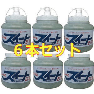 ユーゲル スィート ポンプ付きボトル 2.5kg容器 6本セット｜伝動機 店 11,131円