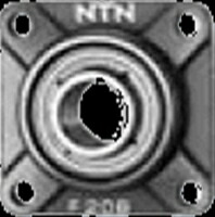 NTN 鋳鉄製角フランジ形社会的単位 UCF317D1 円柱穴形 燃料補給式
