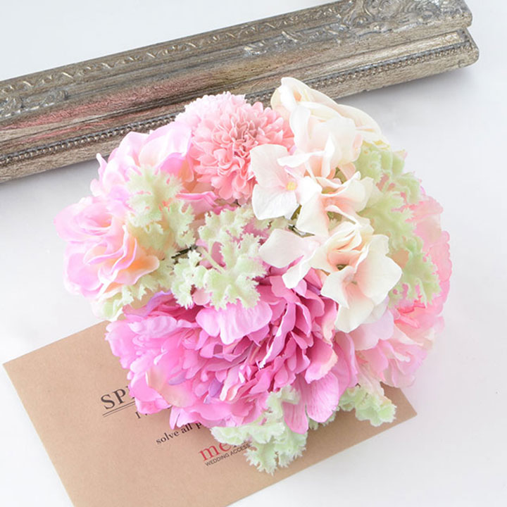 髪飾り コーム ヘッドドレス ピオニー 紫陽花 芍薬 ピンク Fc196pk Natboardmcqs Com