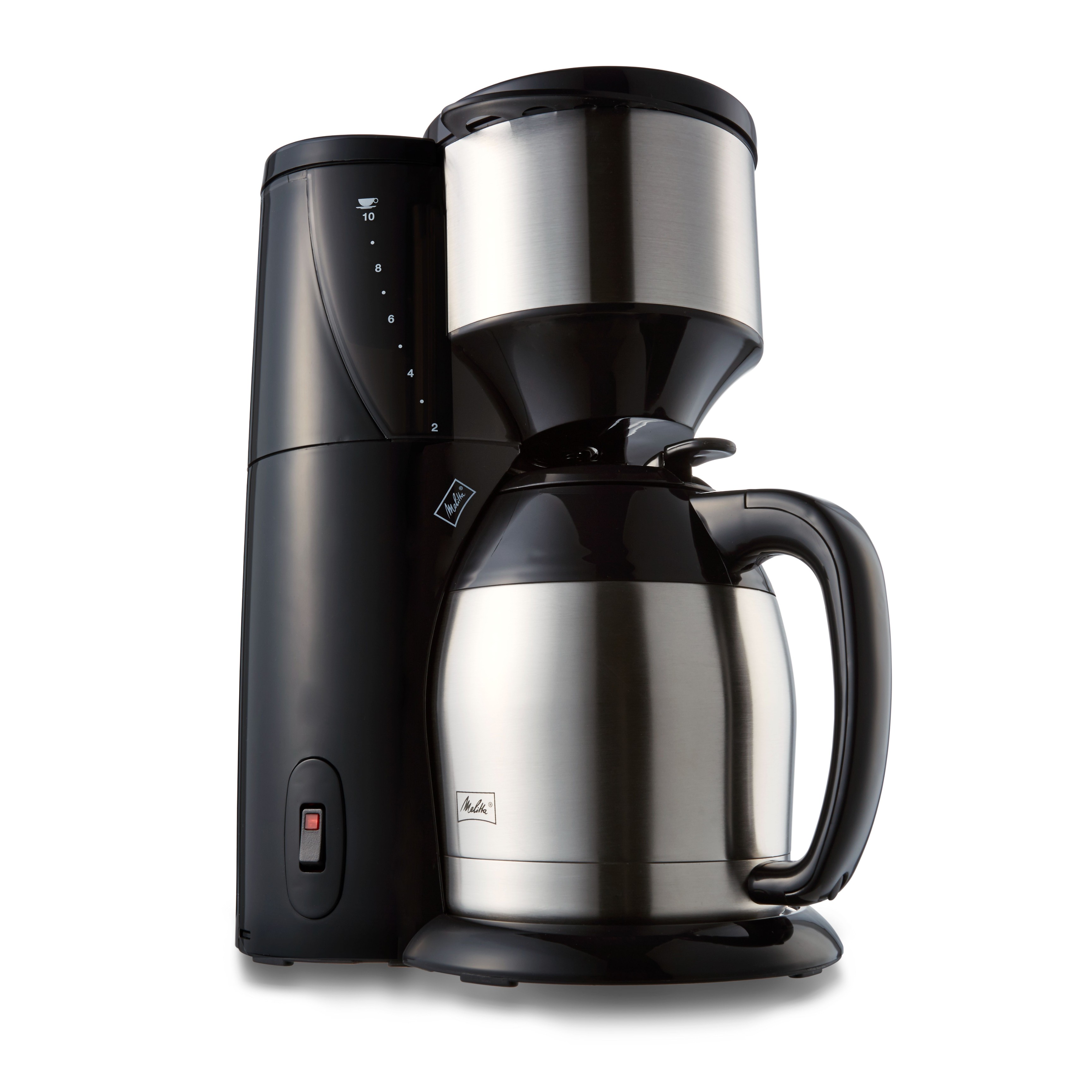 メール便可 2セットまで メリタ コーヒーメーカー アロマサーモ 10杯用 JCM-1031/SZ ブラック