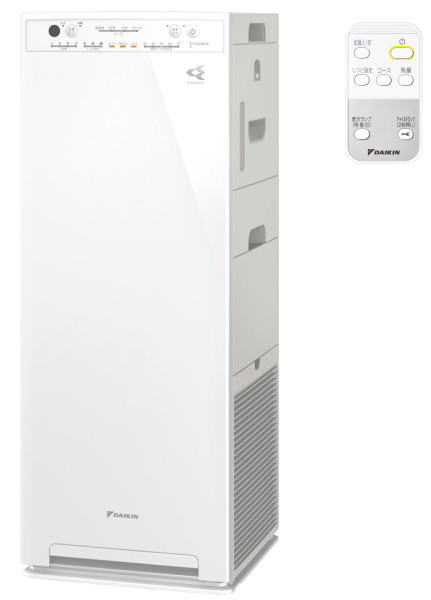 加湿機能付き　ダイキン加湿空気清浄機 DAIKIN ACK55T-W ホワイト 楽天市場】ダイキン 加湿ストリーマ空気清浄機 ACK55T-W