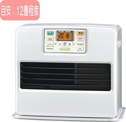 楽天市場】コロナ 石油ファンヒーター FH-WZ4617BY-V (バイオレット