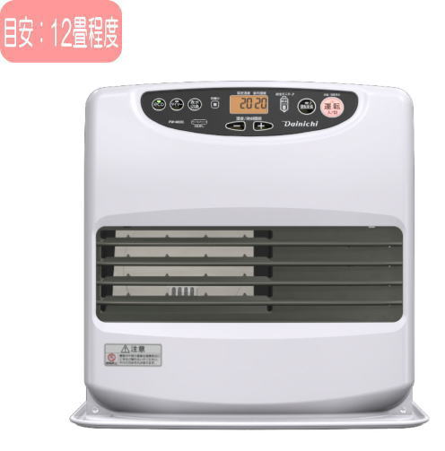ダイニチ：重油信奉者暖房器(L手あい)(お月さま白いこと)/FW-4625L-W