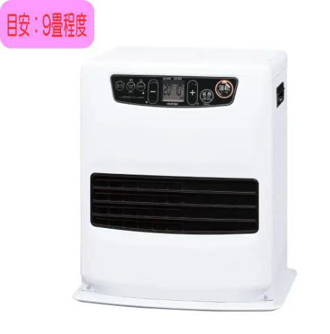 トヨトミ：スタンダードモデル石油ファンヒーターコンパクトタイプ(ホワイト)/LC-33P-W