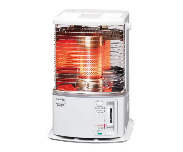 トヨトミ：キャリングハンドルタイプ原油暖房器(白いこと)/RS-H2924-W