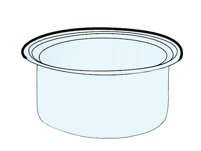 パナソニック部品：内なべ/ASR111-692-F大容量タイプ電子ジャー炊飯器用｜メロウハウス